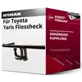 Anhängerkupplung abnehmbar für Toyota Yaris Fliessheck 12.2010-07.2014 top