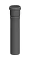 ATEC Abgastechnologie PP-Rohr ATEC Schornstein Rohr 500mm DN60 kürzbar 0318, DN60