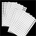 Klettpunkte selbstklebend 10mm Weiß, 504 Paar, Schulmaterial, Basteln, Weihna...
