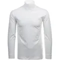 RAGMAN Herren Rollkragenpullover - Langarm Basic Rollkragen Regular Fit, Single Jersey, einfarbig
