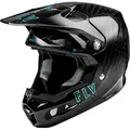 Fly Racing Formula S Carbon Solid, Motocrosshelm - Carbon/Schwarz - M