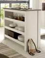 Küchentheke Bartisch Küchenbartisch Küchenschrank weiß Pinie Landhaus Stove