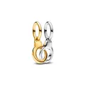 PANDORA MOMENTS Charm Handschellen Duo Vergoldet 763435C00
