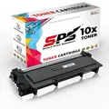 10x Toner TN2320 TN-2320 Schwarz Kompatibel für Brother MFC-L2740DW Drucker