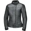 Held Biker Fashion Motorradjacke Roxane Damen Motorrad Lederjacke Atmungsaktiv schwarz 34