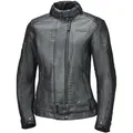 Held Roxane Damen Motorrad Lederjacke, schwarz, Größe 34