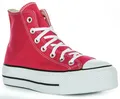 CONVERSE A08288C Alle Star Lift Hi Plateau Damen Trainer IN Fuchsia UK 4- 7
