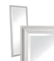 LC Home Spiegel LC Home Wandspiegel Spiegel Schlicht Weiß ca. 180x80 cm Landhaus