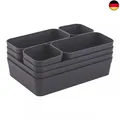1x Schubladen-Organizer Set Aufbewahrungs-Box Einteiler Trenn-System