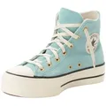 Converse CHUCK TAYLOR ALL STAR LIFT PLATFORM SUEDE Sneaker blau 39,5 EU