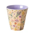 Medium Melamin Becher - Multi - Wild Flower Print