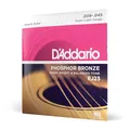 D'Addario EJ23 Phosphorbronze-Saiten für Akustikgitarren, Super Light 09-45