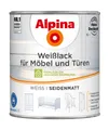 Alpina Weißlack Weißlack für Möbel und Türen