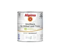 Alpina Weißlack für Möbel und Türen 750ml weiß seidenmatt Möbellack Türenlack
