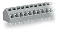 WAGO 236-148 Federkraftklemmblock 2.50mm² Polzahl 48 Grau 20St.