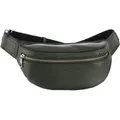 Bauchtasche LIEBESKIND BERLIN "Beltbag S CHUDY CALF OPTIC", Damen, Gr. B/H/T: 23cm x 10cm x 8cm, grün (cypress grün), Leder, Taschen, Umhängetasche Schultertasche Tasche Damen