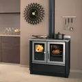La Nordica Venezia Küchenofen Edelstahl 8,3 kW Holzherdeinsatz Küchenherd