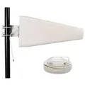PremiumX LTE-Antenne Outdoor 3G 4G LTE Richtantenne 10m Kabel - Hotspot Mobilfunk Vodafone Telekom Modem Router WLAN