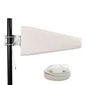 Breitband LTE Antenne 3G 4G Mobilfunk Hotspot GSM UMTS DCS WLAN 12 dBi Outdoor