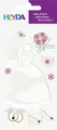 Sticker Stick-On`s Mix "Hochzeitskleid" 11-teilig ~ 3D Sticker Einladung