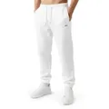 Smilodox Jogginghose Cedrik, Oversize Sweathose mit Taschen, Kordelzug am Bund, Metalllabel weiches Material Bequeme Freizeithose Streetstyle Sport Alltag beige S