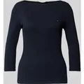 Tommy Hilfiger 3/4-Shirt mit U-Boot-Ausschnitt Modell 'NEW CODY in Dunkelblau, Größe L