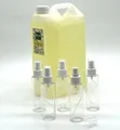 Uzman Eau de Cologne Kolonya 80° Limon Kolonyasi 5 Liter mit 5x 100ml Abfüllflaschen, Zitronen Duftwasser Eau de Cologne