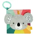 Fehn Stoffbuch Koala – Baby Fühlbuch aus Stoff mit Tier-Motiven: Knisterbuch zum Fühlen, Greifen und Staunen – zum Aufhängen für Kinderwagen und Babyschale – für Babys und Kleinkinder ab 3+ Monaten