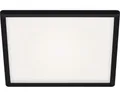 LED Deckenleuchte 18W 2400 lm 4000 K 29,3x29,3 cm Slim schwarz + Backlight