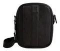 Ted Baker WAYDON House Check PU Flight Bag Umhängetasche Black schwarz