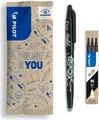 PILOT FriXion Ball Set Schwarz 1 Stift 3 Minen radierbar Tintenroller Recycelt