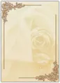 LYSCO Briefpapier Motivpapier Blumenvielfalt, ganzseitig DIN A4, gut beschreibbar, blumige Atmosphäre, für alle Drucker geeignet.
