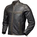 Herren Motorrad Jacke XL - Modeka Phinix - Retro Biker Lederjacke Vintage