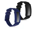 kwmobile 2x Sportarmband für Fitbit Ace 2 Smartwatch, 2-tlg., Armband TPU Silikon Set Fitnesstracker