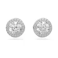 Constella Ohrstecker von Swarovski - Weiß, Rhodiniert