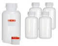 5x Weithalsflasche 2000ml Leere Plastikflasche Chemiekalienflasche Laborflasche