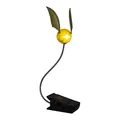 Goldener Schnatz Leselampe mit Lumi-Clip - Offiziell lizenziertes Harry Potter Merchandise, Clip-Lampe für nächtliches Lesen, batteriebetrieben