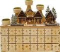 Adventskalender Weihnachtsmarkt zum Befüllen
