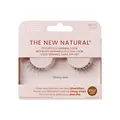 KISS The New Natural Half Lash "Glowy Skin" – Künstliche Wimpern für natürlichen Look, Leichte Corner Lashes mit unsichtbarem Wimpernband, Wiederverwendbare Half Strip Lashes