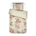 Essenza Bettwäsche Orianna, Creme, Textil, Blume, 135x200 cm, Gots, Schlaftextilien, Bettwäsche, Bettwäsche, Satin-Bettwäsche