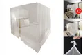 Moskitonetz Bett Zwei Stück Quadratisches Set 3 ...ffnungen
