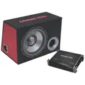 GZ BASS KIT 12.300X Basspaket 30 cm Subwoofer-Set mit Verstärker und Kabelsatz