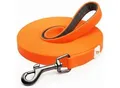 Rudelkönig Schleppleine mit Handschlaufe orange 5 m