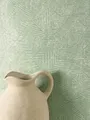 Newroom Vliestapete Hiram Green Tapete Mustertapete Rauten,Linien, Grün Tapete Modern Rauten - Mustertapete Retro Mint Grafisch Geometrisch Linien für Wohnzimmer Schlafzimmer Küche, Retro