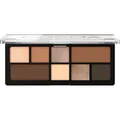Catrice The Dark Cocoa Eyeshadow Palette, Lidschatten, Mehrfarbig, 8 Farben, intensiv, schimmernd, farbintensiv, glitzernd, vegan, ohne Mikroplastikpartikel, ohne Parfüm, ölfrei, 1er Pack (9g)