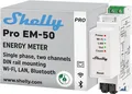 Shelly Pro EM 50A Wi-Fi Bluetooth-Energiezähler Schützsteuerung Leistungsmessung