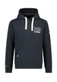 Eight2Nine Kapuzenpullover Herren Hoodie mit Mini Meerprint Sweater, Kapuzensweatshirt mit Kängurutasche, mit Kapuze