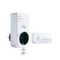 PROTECTOR Funk-Abluftsteuerung ASF-510 für Dunstabzugshauben – Mit neuem patentierten Fensterkontaktschalter ohne Magnet für mehr Sicherheit – Kabellose Installation – Fensterkontaktsensor