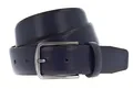Vanzetti Classics 35mm Cambered Belt W110 Gürtel Accessoire Nightblue Blau