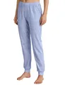 CALIDA Favourites Hose Damen, mit Seitentaschen, aus 100% Baumwolle Hydrangea Blue 36-38